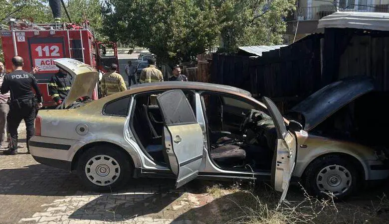 Otomobil Alev Alev Yandı! - Kırıkkale Haber, Son Dakika Kırıkkale Haberleri