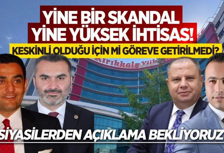 Yine Bir Skandal,Yine Yüksek İhtisas - Kırıkkale Haber, Son Dakika Kırıkkale Haberleri