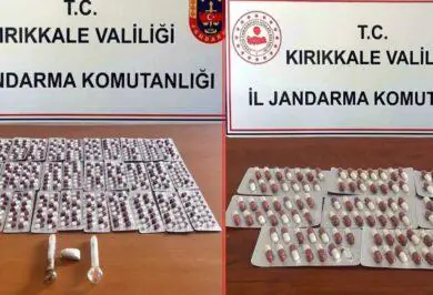 Yüzlerce sentetik hap ele geçirildi - Kırıkkale Haber, Son Dakika Kırıkkale Haberleri