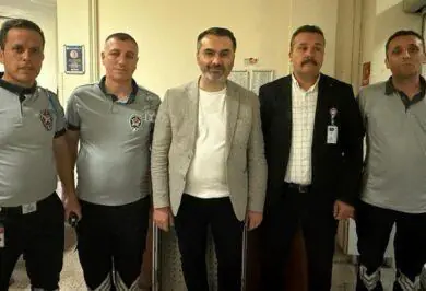 Kaplan'dan Özel Güvenlikçilere ziyaret - Kırıkkale Haber, Son Dakika Kırıkkale Haberleri