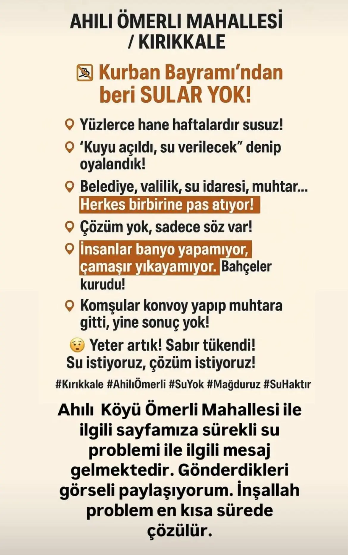 Kırıkkale'de Susuzluk Skandal - Kırıkkale Haber, Son Dakika Kırıkkale Haberleri Kırıkkale'de Susuzluk Skandal - Kırıkkale Haber, Son Dakika Kırıkkale Haberleri