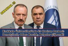 Kırıkkale Üniversitesinde Skandal ''DEVLETİN KAPISI'' Kırıldı - Kırıkkale Haber, Son Dakika Kırıkkale Haberleri
