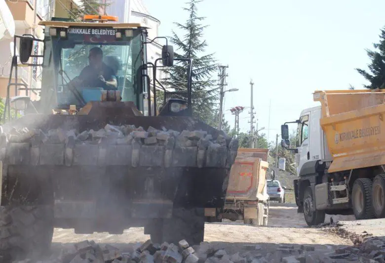 Çalılıöz Mahallesi’nde çevre düzenlemesi yapılıyor - Kırıkkale Haber, Son Dakika Kırıkkale Haberleri