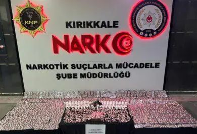 13 Bin Hap Ele Geçirildi; 2 Tutuklu (Video-Haber) - Kırıkkale Haber, Son Dakika Kırıkkale Haberleri