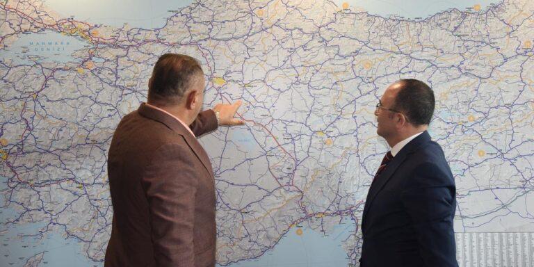 Tadım Kavşağı ve Yol Projeleri İçin Karayolları Genel Müdürüyle Kritik Görüşme - Kırıkkale Haber, Son Dakika Kırıkkale Haberleri