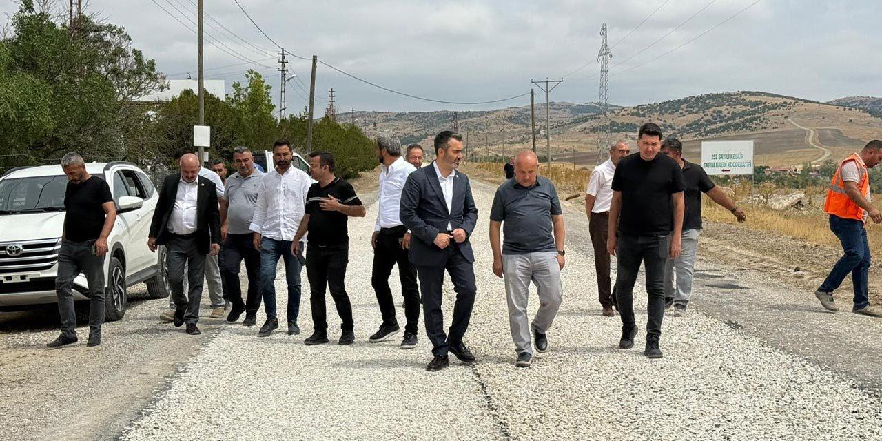 Karıştıran Mesire Alanı yolunda asfalt çalışması başladı - Kırıkkale Haber, Son Dakika Kırıkkale Haberleri