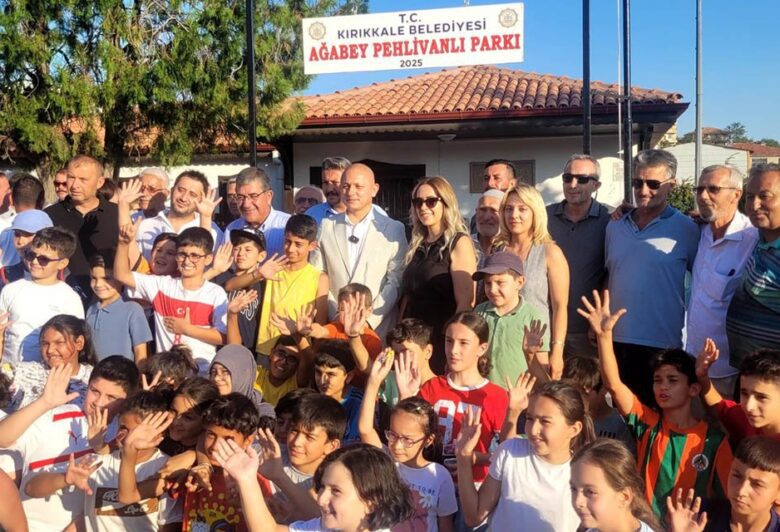 Sanayi Mahallesi’nde Ağabey Pehlivanlı parkı açıldı - Kırıkkale Haber, Son Dakika Kırıkkale Haberleri