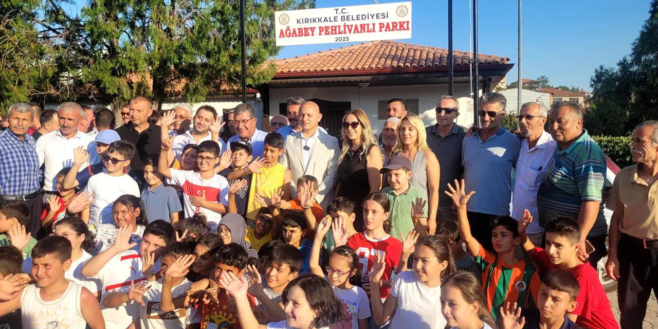 Sanayi Mahallesi’nde Ağabey Pehlivanlı parkı açıldı - Kırıkkale Haber, Son Dakika Kırıkkale Haberleri Sanayi Mahallesi’nde Ağabey Pehlivanlı parkı açıldı - Kırıkkale Haber, Son Dakika Kırıkkale Haberleri
