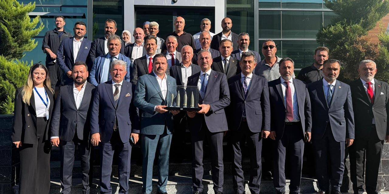 Abdülhamit Gül’den Sinerji A.Ş’ye ziyaret - Kırıkkale Haber, Son Dakika Kırıkkale Haberleri