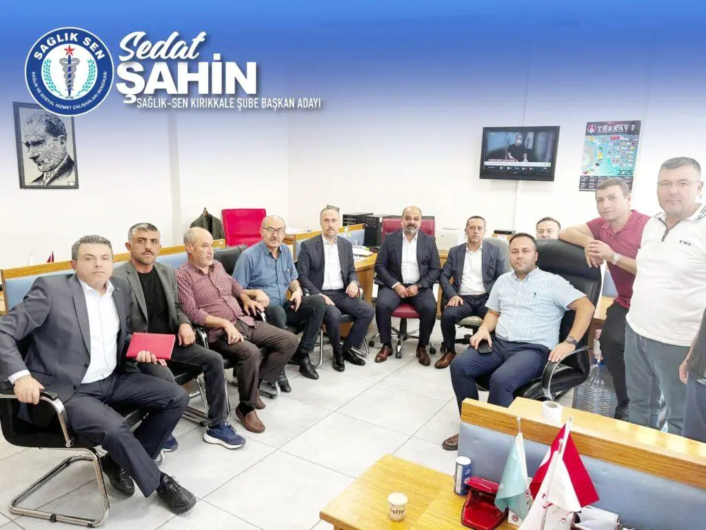 Sağlık-Sen Kırıkkale Şube Başkan Adayı Sedat Şahin: "Birlikte Güçlüyüz" Mesajı - Kırıkkale Haber, Son Dakika Kırıkkale Haberleri