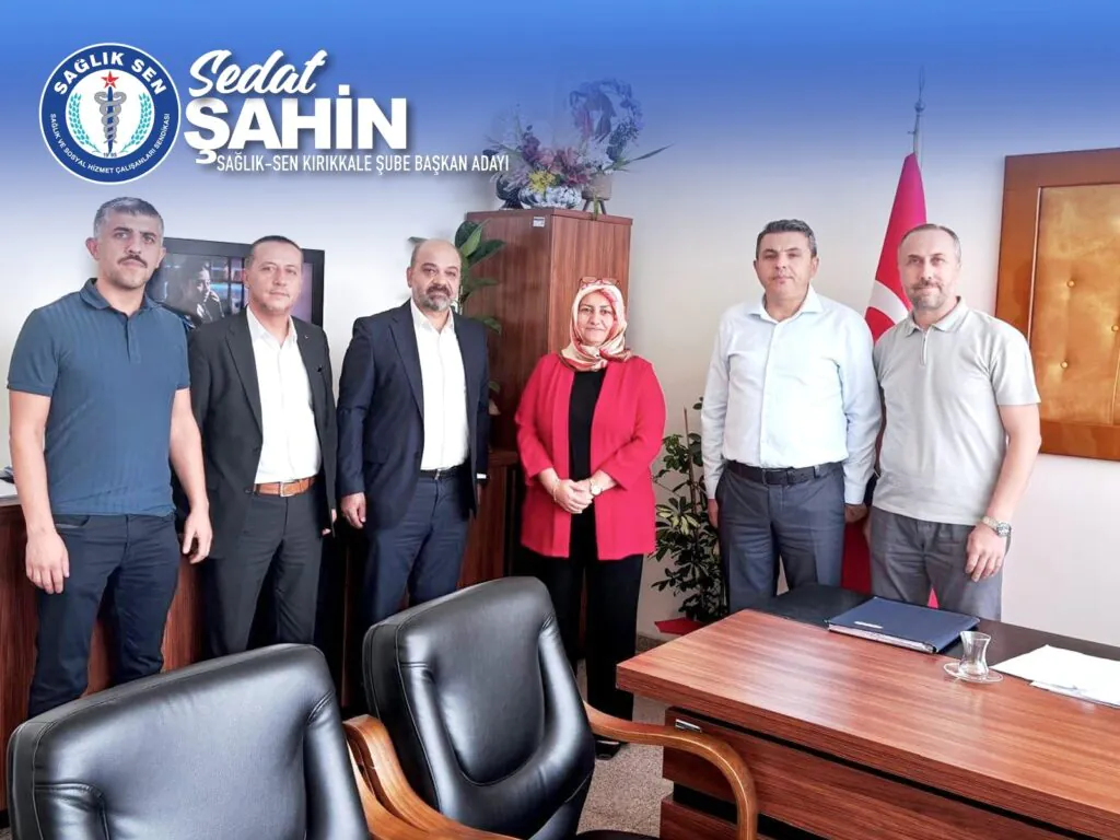 Sağlık-Sen Kırıkkale Şube Başkan Adayı Sedat Şahin: "Birlikte Güçlüyüz" Mesajı - Kırıkkale Haber, Son Dakika Kırıkkale Haberleri