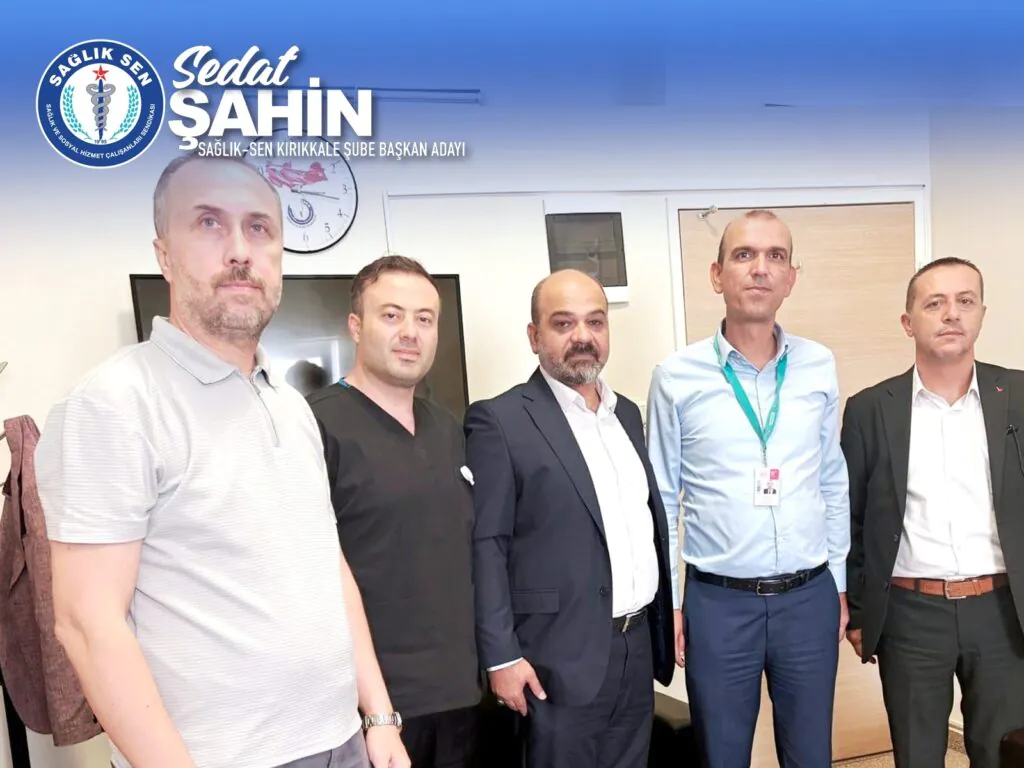 Sağlık-Sen Kırıkkale Şube Başkan Adayı Sedat Şahin: "Birlikte Güçlüyüz" Mesajı - Kırıkkale Haber, Son Dakika Kırıkkale Haberleri