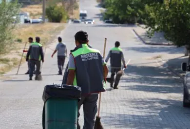 Belediye ekiplerinden temizlik mücadelesi - Kırıkkale Haber, Son Dakika Kırıkkale Haberleri