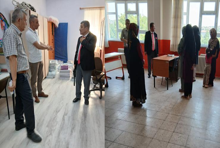 Karakeçili İlçe Milli Eğitim Müdürü’nden Okul Ziyareti - Kırıkkale Haber, Son Dakika Kırıkkale Haberleri