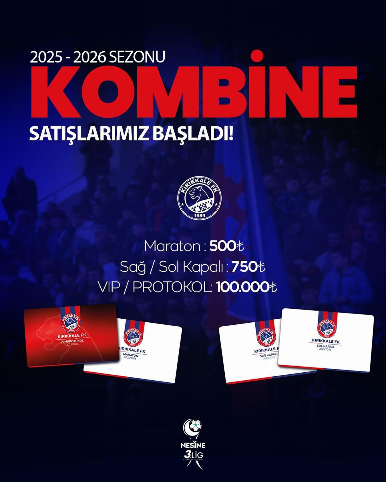 Kırıkkale FK, kombine kart satışlarını başlatıyor - Kırıkkale Haber, Son Dakika Kırıkkale Haberleri Kırıkkale FK, kombine kart satışlarını başlatıyor - Kırıkkale Haber, Son Dakika Kırıkkale Haberleri