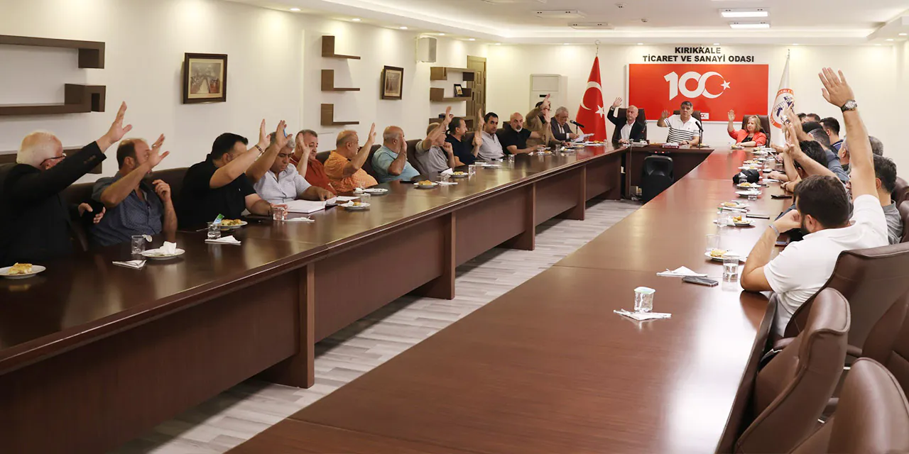 KTSO'nun gelir-gider bütçesi onaylandı - Kırıkkale Haber, Son Dakika Kırıkkale Haberleri