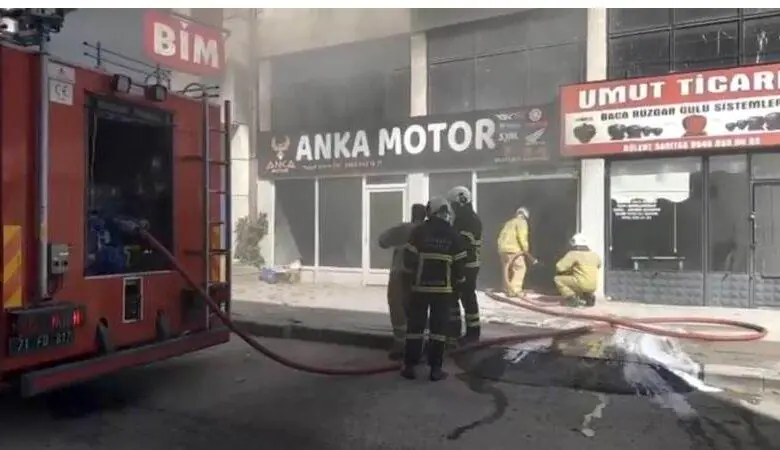 Motor Tamir Dükkanında Patlama Panik Yarattı - Kırıkkale Haber, Son Dakika Kırıkkale Haberleri