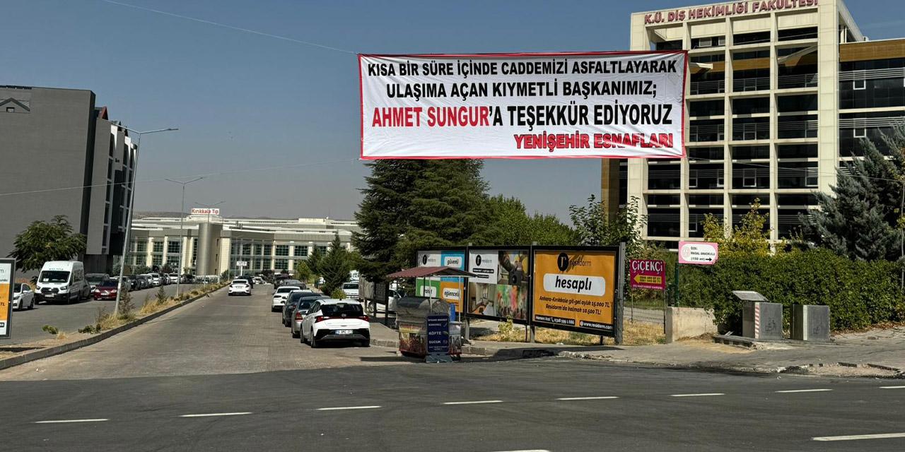 Yenişehir Esnafından Başkan Sungur'a teşekkür - Kırıkkale Haber, Son Dakika Kırıkkale Haberleri