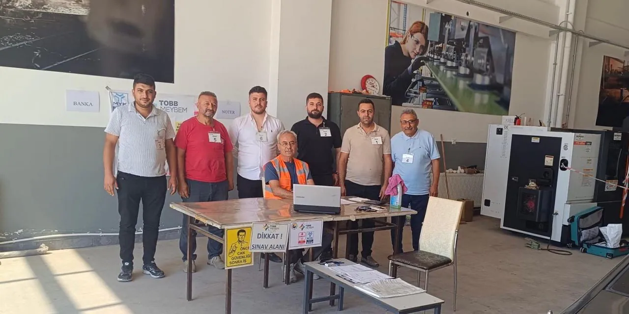 TSO’da mesleki yeterlilik sınavı yapıldı - Kırıkkale Haber, Son Dakika Kırıkkale Haberleri TSO’da mesleki yeterlilik sınavı yapıldı - Kırıkkale Haber, Son Dakika Kırıkkale Haberleri