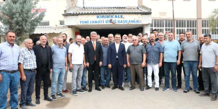 Yahşihan'da Sanayi esnafı konuştu, yetkililer not aldı - Kırıkkale Haber, Son Dakika Kırıkkale Haberleri