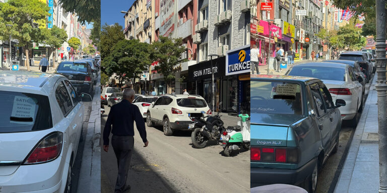 Zafer Caddesi değil, sanki ikinci el oto pazarı! - Kırıkkale Haber, Son Dakika Kırıkkale Haberleri