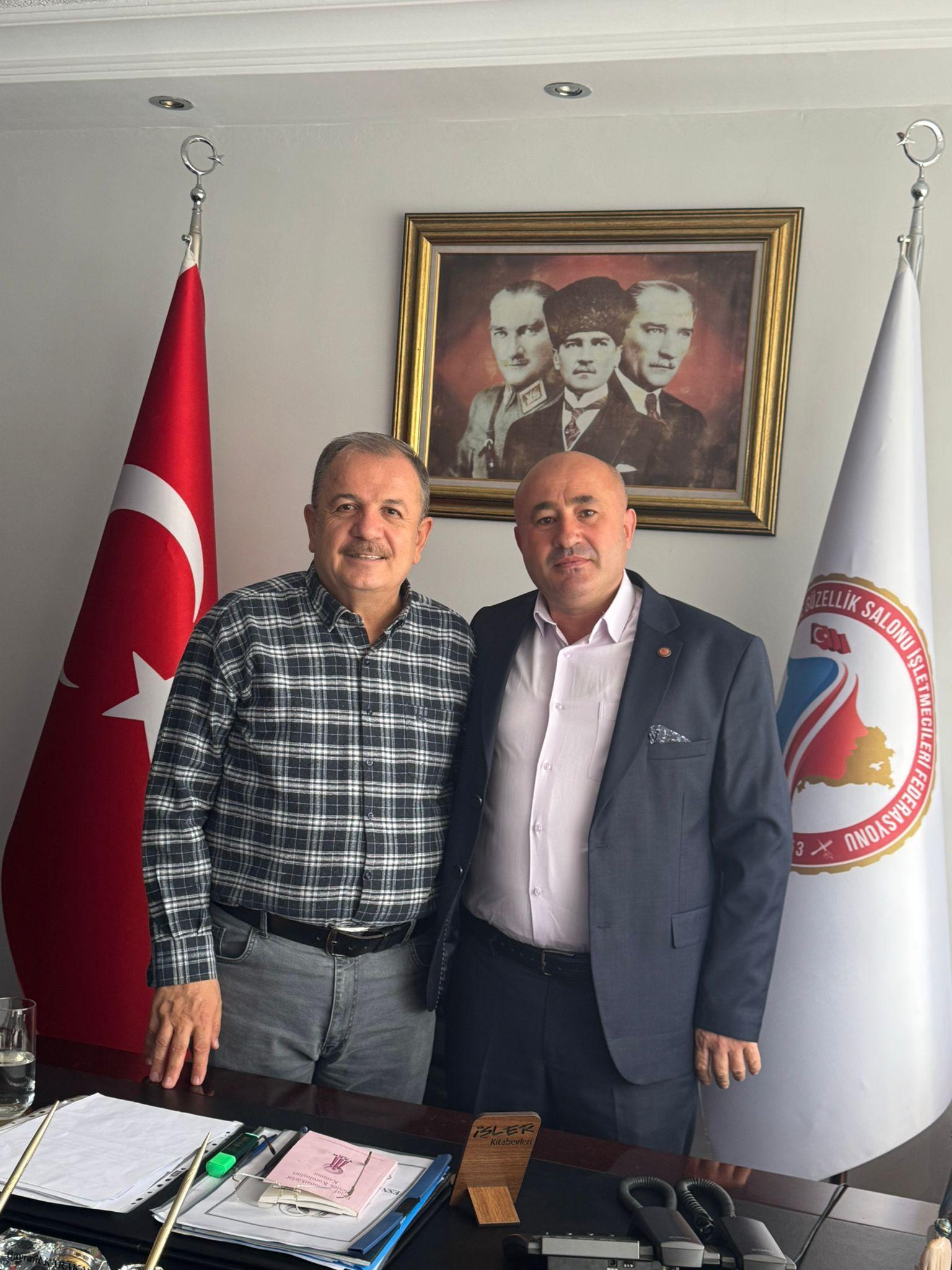 Seyfi Duman'dan Genel Başkan Karakaş'a ziyaret - Kırıkkale Haber, Son Dakika Kırıkkale Haberleri