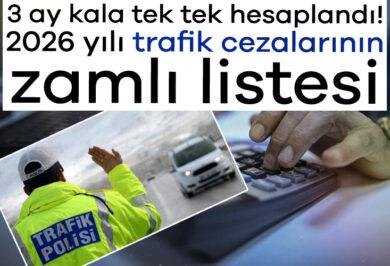 Trafik cezaları uçuyor! Vergi, harç ve cezalarda 2026 zammı masada - Kırıkkale Haber, Son Dakika Kırıkkale Haberleri