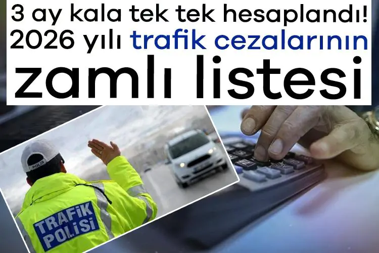 Trafik cezaları uçuyor! Vergi, harç ve cezalarda 2026 zammı masada - Kırıkkale Haber, Son Dakika Kırıkkale Haberleri