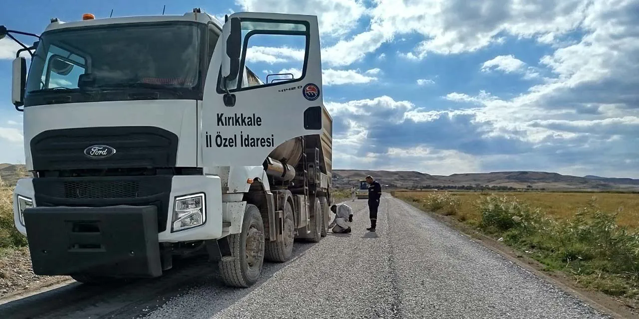 Köylere sathi kaplama yapılıyor - Kırıkkale Haber, Son Dakika Kırıkkale Haberleri Köylere sathi kaplama yapılıyor - Kırıkkale Haber, Son Dakika Kırıkkale Haberleri