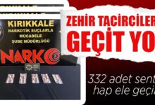 Kırıkkale'de 332 adet sentetik hap ele geçirildi - Kırıkkale Haber, Son Dakika Kırıkkale Haberleri