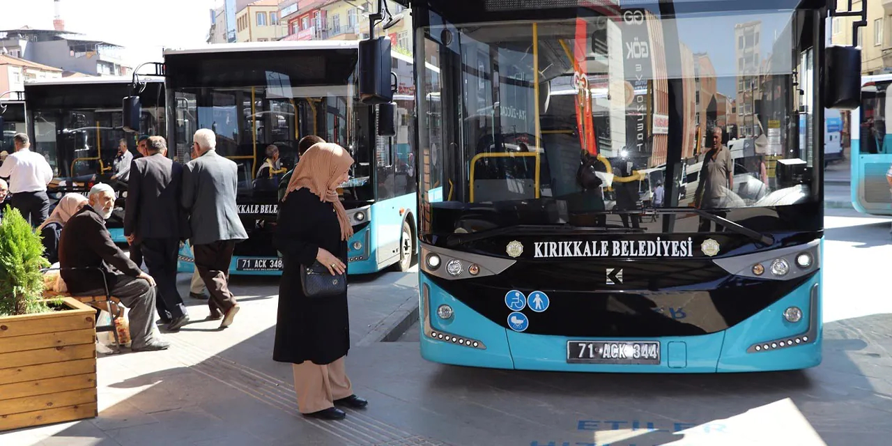 Toplu taşıma ücretsiz - Kırıkkale Haber, Son Dakika Kırıkkale Haberleri