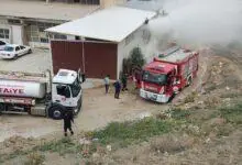 Yahşihan Sanayi Sitesi'nde korkutan yangın! - Kırıkkale Haber, Son Dakika Kırıkkale Haberleri