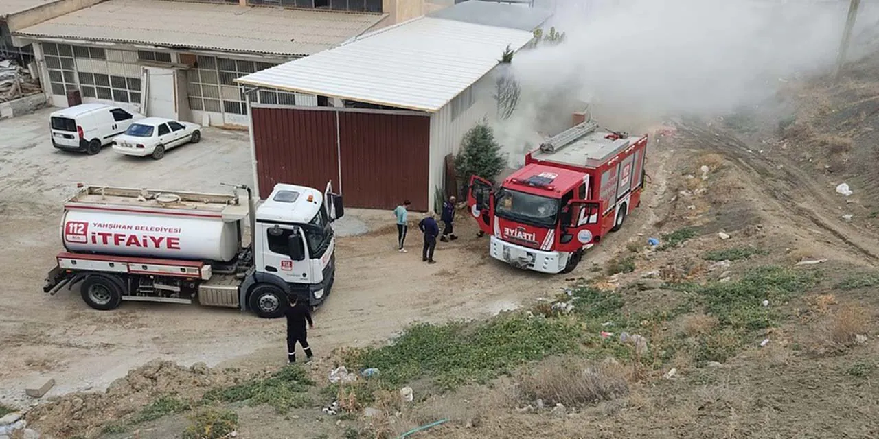 Yahşihan Sanayi Sitesi'nde korkutan yangın! - Kırıkkale Haber, Son Dakika Kırıkkale Haberleri Yahşihan Sanayi Sitesi'nde korkutan yangın! - Kırıkkale Haber, Son Dakika Kırıkkale Haberleri