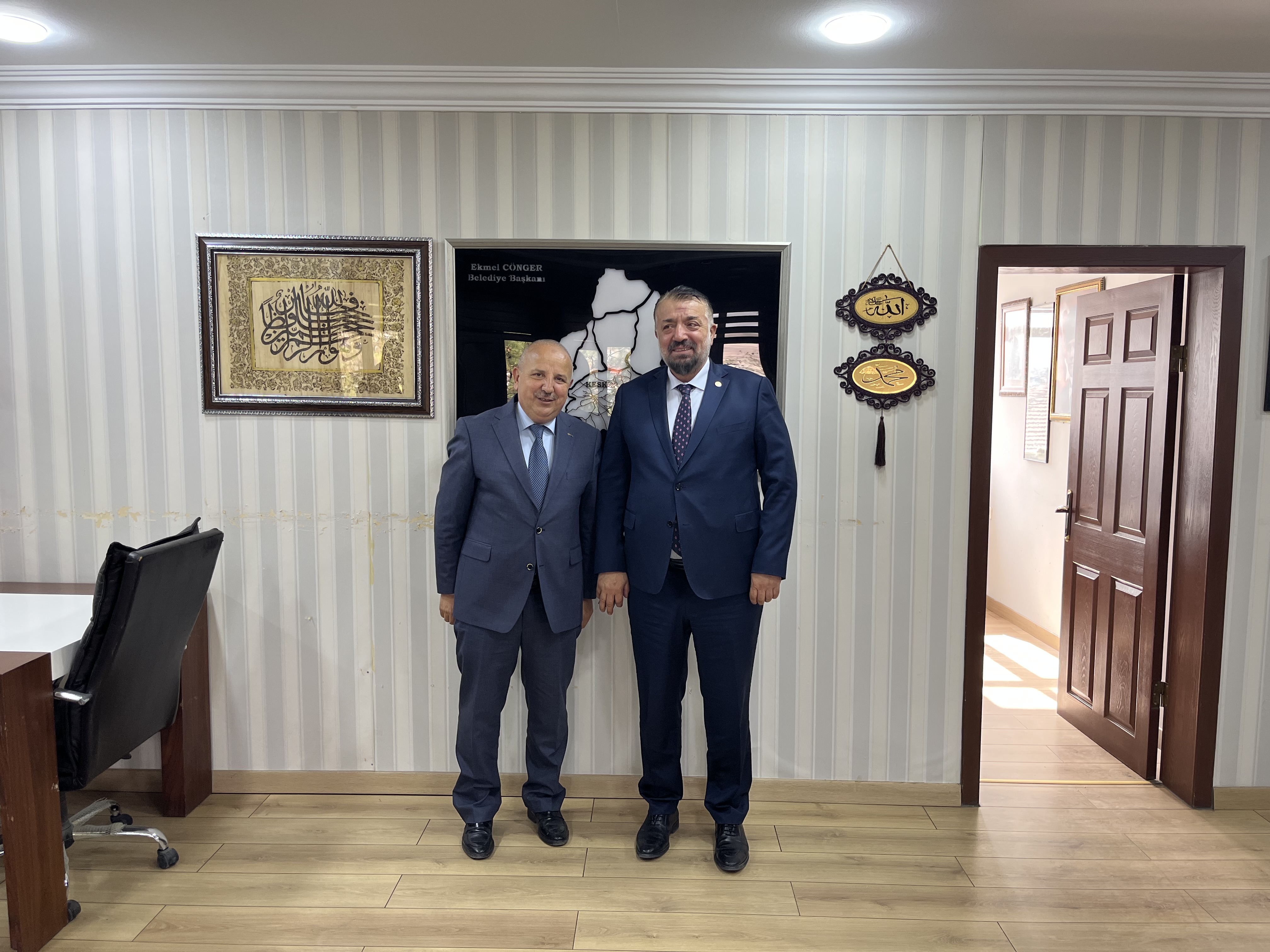 Baro Başkanı Zeki’den Keskin Belediye Başkanı Cönger’e Ziyaret - Kırıkkale Haber, Son Dakika Kırıkkale Haberleri