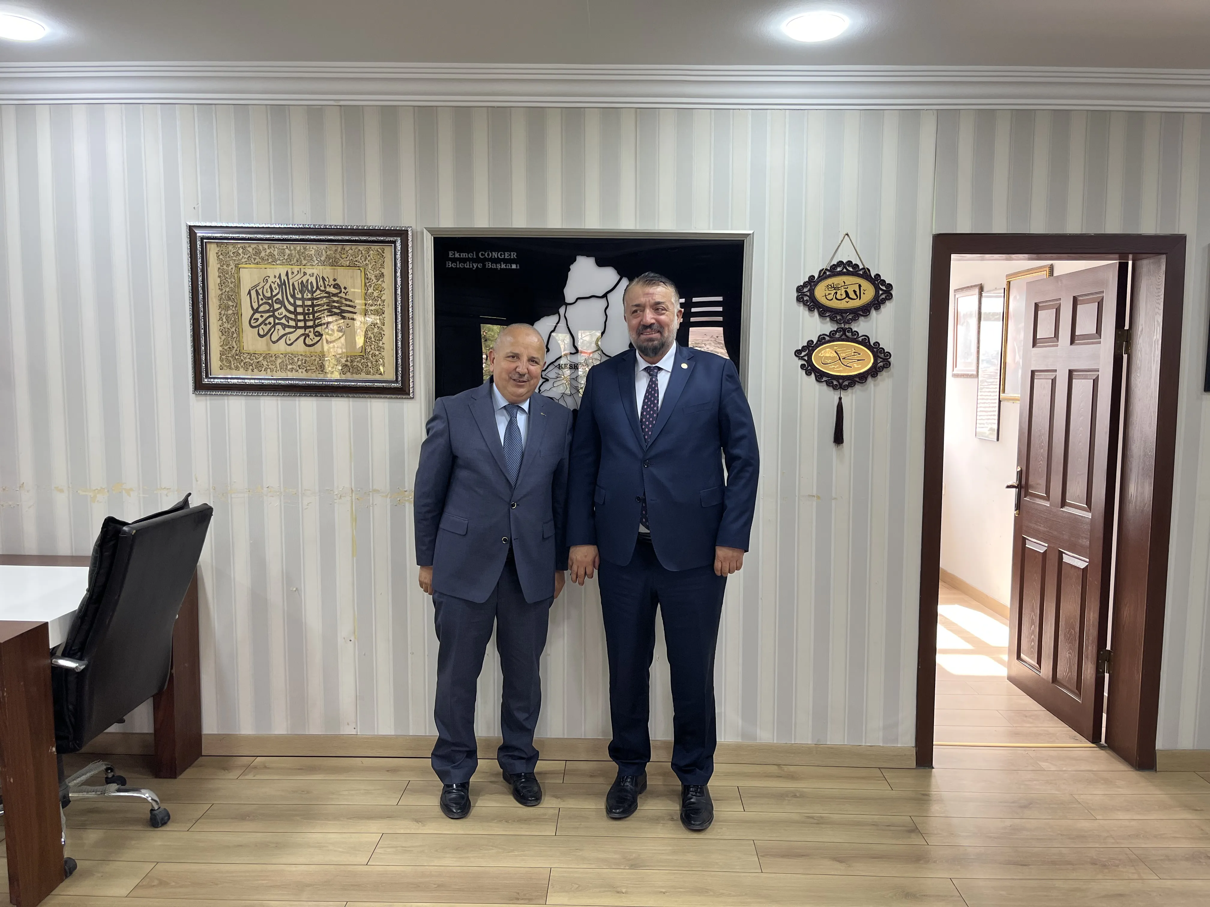 Baro Başkanı Zeki’den Keskin Belediye Başkanı Cönger’e Ziyaret - Kırıkkale Haber, Son Dakika Kırıkkale Haberleri