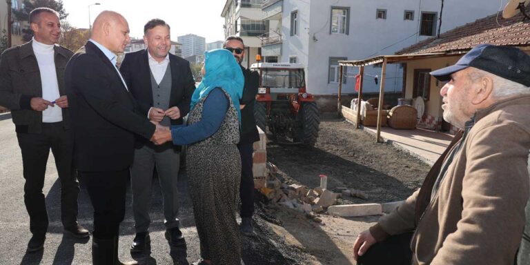 Başkan Önal, çalışmaları yerinde inceledi - Kırıkkale Haber, Son Dakika Kırıkkale Haberleri