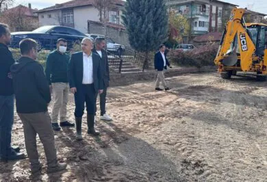 Karşıyaka Mahallesi'ne yeni bir park alanı - Kırıkkale Haber, Son Dakika Kırıkkale Haberleri