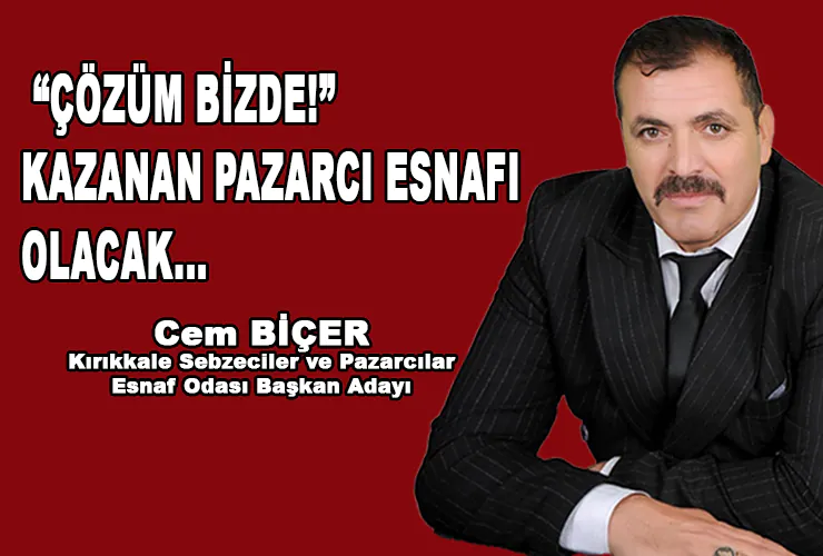 Kırıkkale'de Pazarcı Esnafı Değişim İstiyor - Kırıkkale Haber, Son Dakika Kırıkkale Haberleri