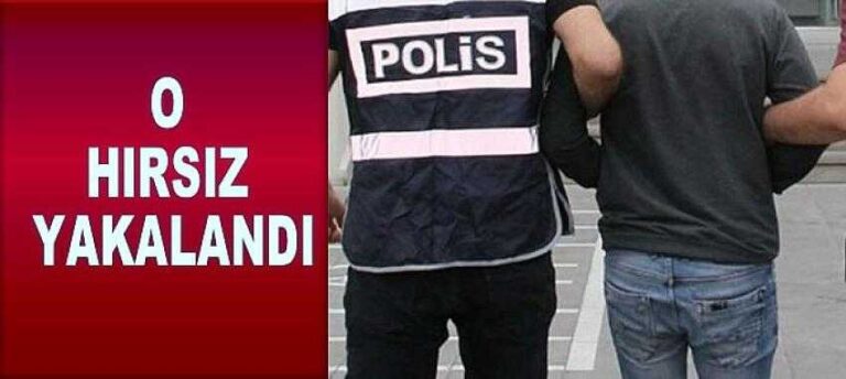 Kırıkkale'de hırsızlık suçlusu yakalandı! - Kırıkkale Haber, Son Dakika Kırıkkale Haberleri