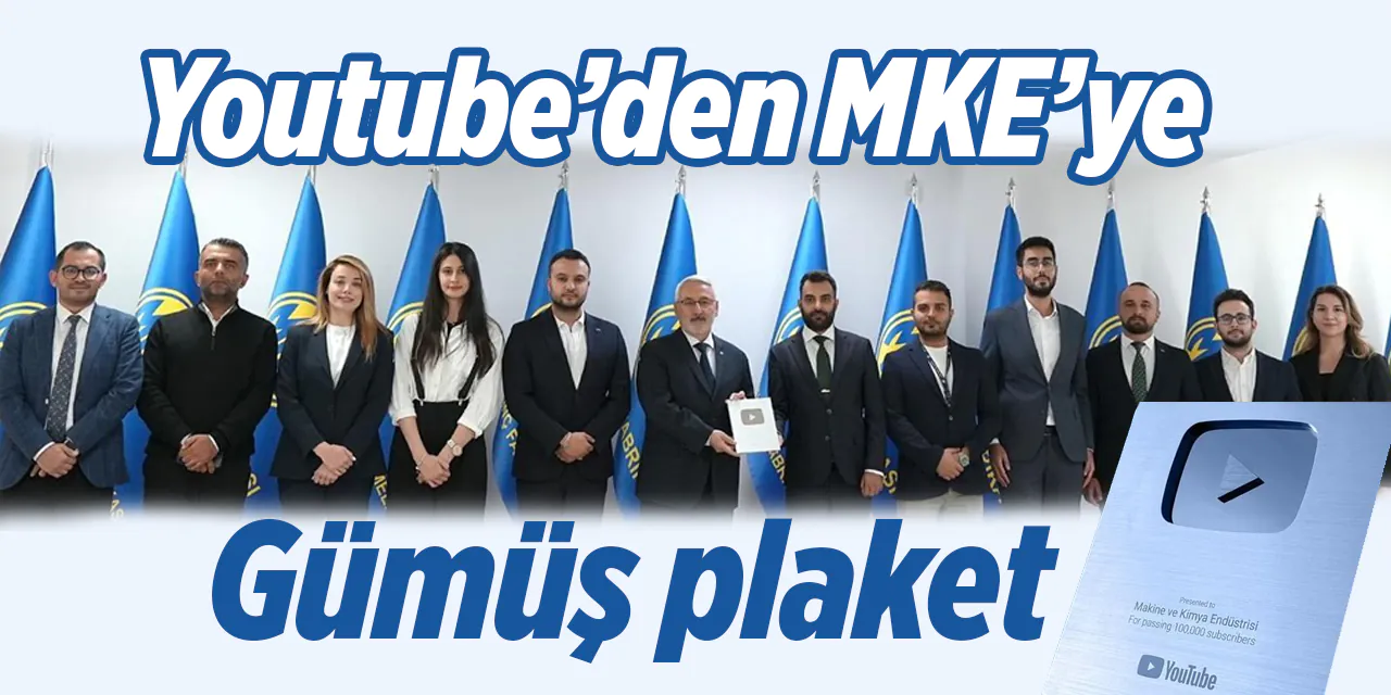 MKE’ye gümüş plaket - Kırıkkale Haber, Son Dakika Kırıkkale Haberleri