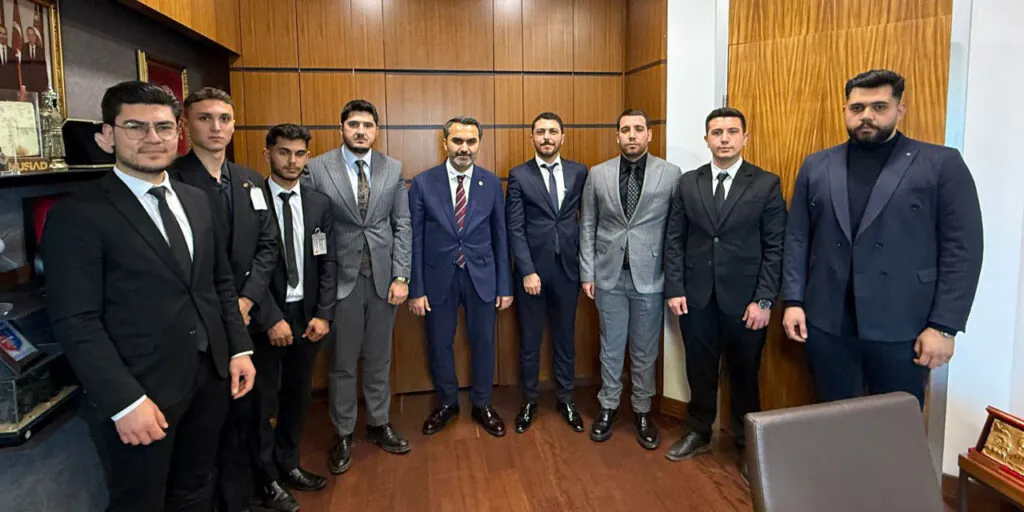 Genç MÜSİAD heyeti, Kaplan’ı ziyaret etti - Kırıkkale Haber, Son Dakika Kırıkkale Haberleri