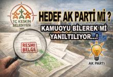 Amaç Açık: AK Parti’yi Küçük Düşürmek, Keskin Belediyesi’ni Yıpratmak - Kırıkkale Haber, Son Dakika Kırıkkale Haberleri