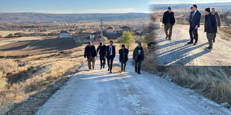 Delice'nin o köyünde yollar modernleşti - Kırıkkale Haber, Son Dakika Kırıkkale Haberleri