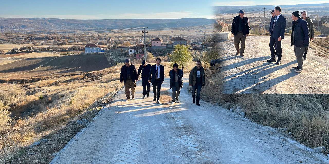 Delice'nin o köyünde yollar modernleşti - Kırıkkale Haber, Son Dakika Kırıkkale Haberleri