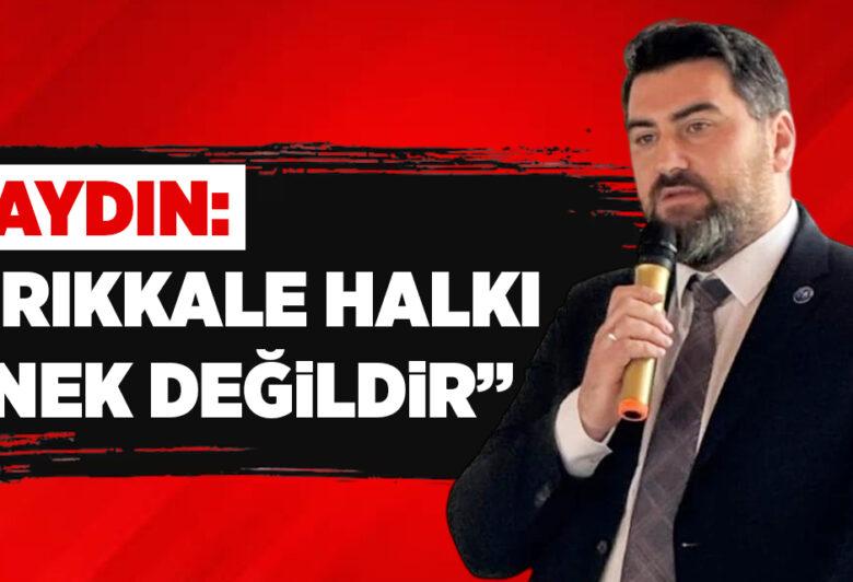 Özaydın: “Kırıkkale halkı denek değildir” - Kırıkkale Haber, Son Dakika Kırıkkale Haberleri Özaydın: “Kırıkkale halkı denek değildir” - Kırıkkale Haber, Son Dakika Kırıkkale Haberleri