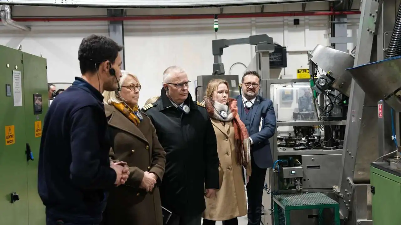 Finlandiya heyetinden MKE Gazi Fişek Fabrikasına Ziyaret - Kırıkkale Haber, Son Dakika Kırıkkale Haberleri