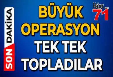 Kırıkkale’de büyük operasyon! Birçok kişi yakalandı - Kırıkkale Haber, Son Dakika Kırıkkale Haberleri