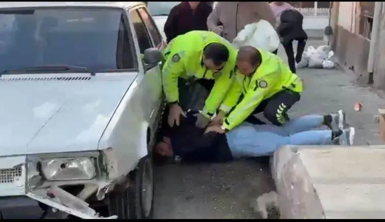 Polisten Kaçmaya Çalıştı, Ortalığı Birbirine Kattı - Kırıkkale Haber, Son Dakika Kırıkkale Haberleri