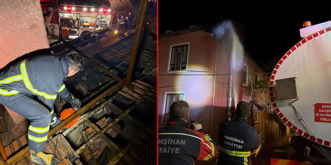 Yahşihan itfaiyesi zamanla yarıştı - Kırıkkale Haber, Son Dakika Kırıkkale Haberleri