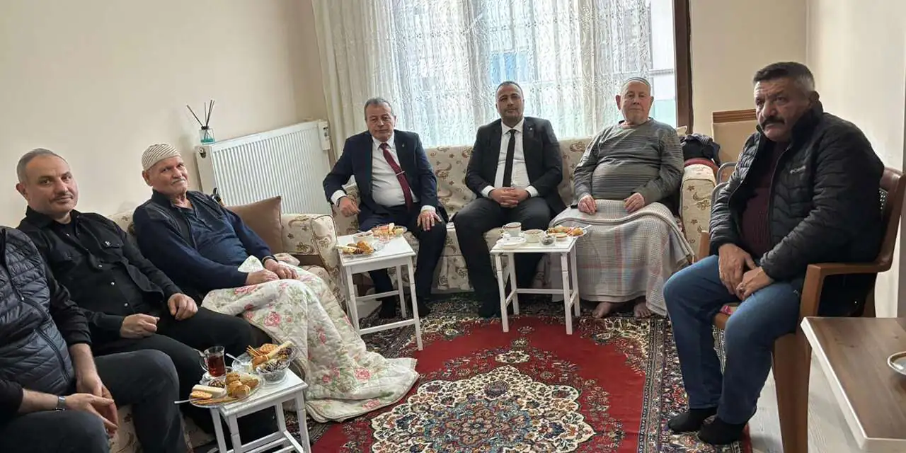 MHP heyetinden geçmiş olsun ziyareti - Kırıkkale Haber, Son Dakika Kırıkkale Haberleri